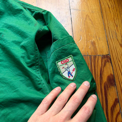 1980s Ciao Bomber Jacket Green L