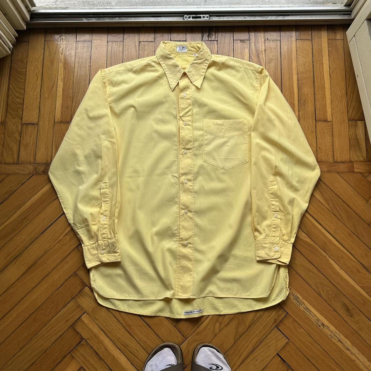 1980s CP Company Shirt Yellow L