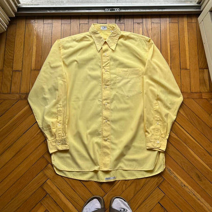 1980s CP Company Shirt Yellow L