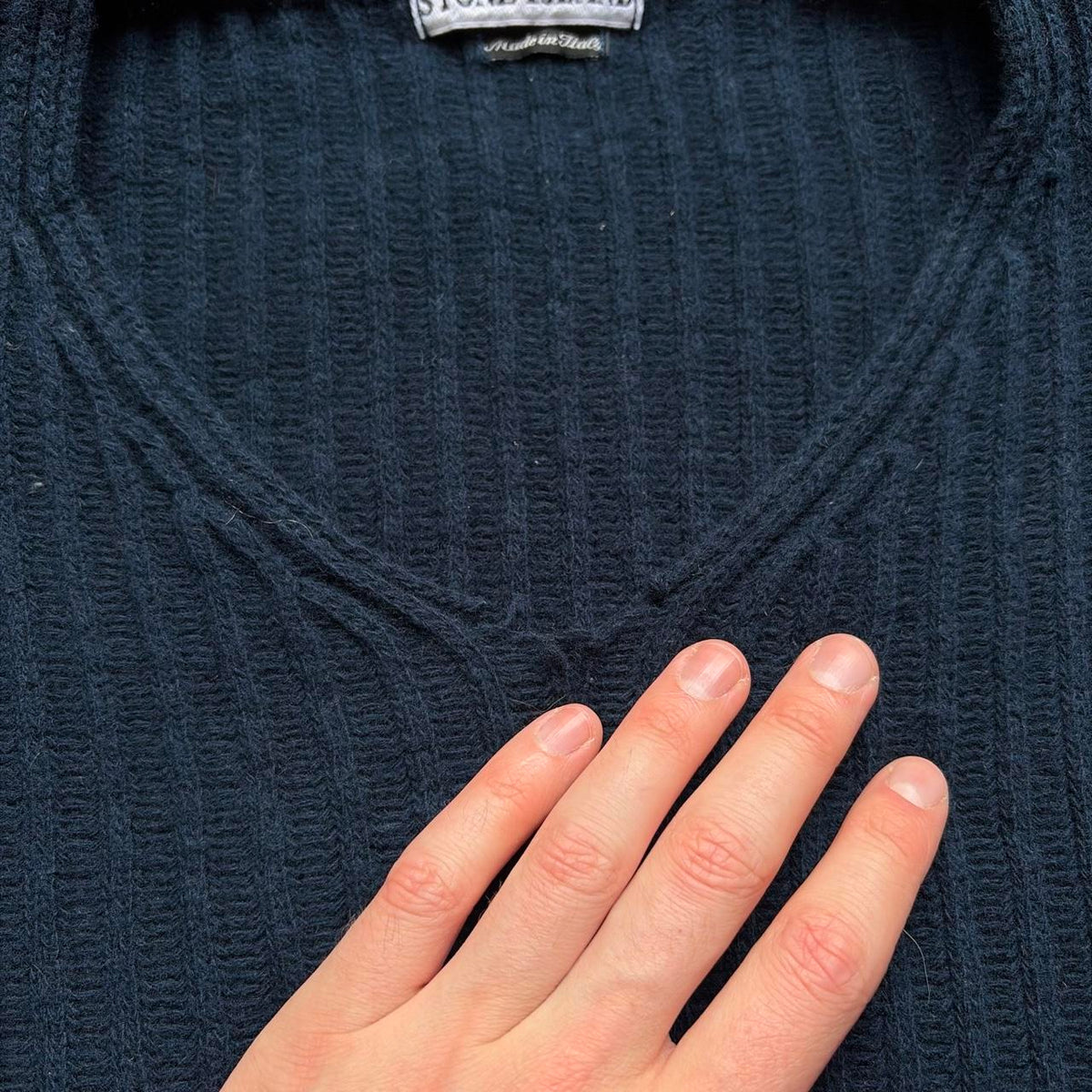 1990s Stone Island Knitted Jumper L