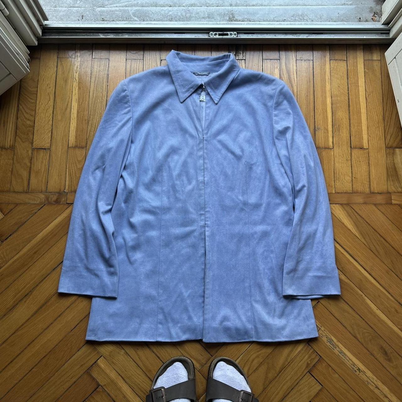 1990s Pierre Cardin Shirt Blue M
