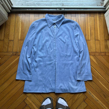 1990s Pierre Cardin Shirt Blue M