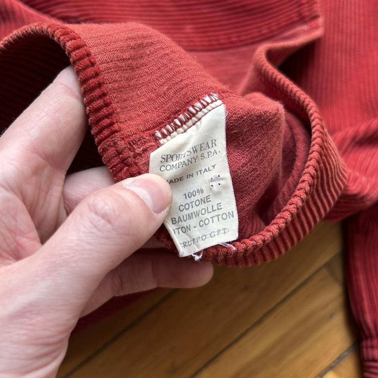 1991 Stone Island Jumbo Cord Shirt XL