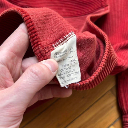1991 Stone Island Jumbo Cord Shirt XL