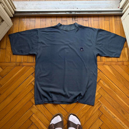 1989 Boneville Navy Arctic Striped T Shirt L