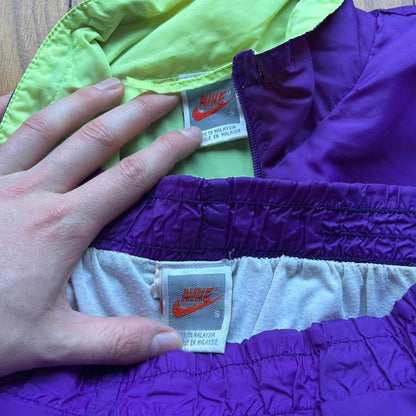 1980s Nike Full Tracksuit Purple S
