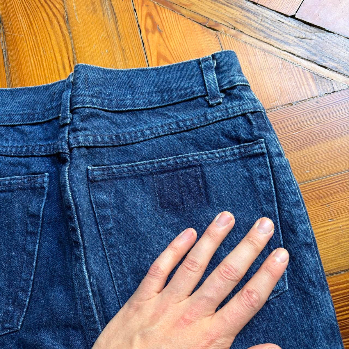1980s Stone Island Jeans Navy 27W 32L