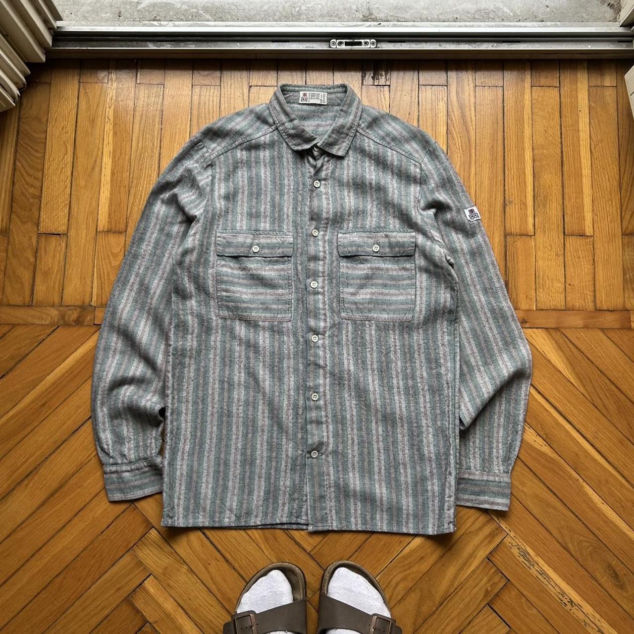 1980s Cerruti 1881 Striped Shirt S