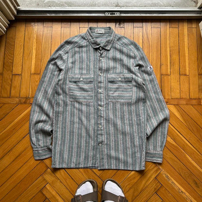 1980s Cerruti 1881 Striped Shirt S