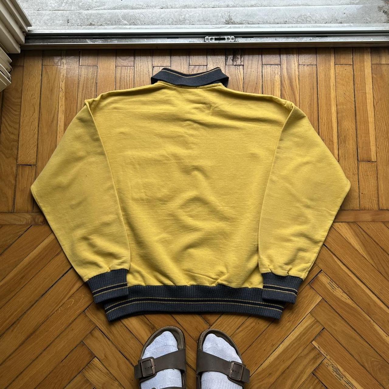 1980s Emporio Armani Sweatshirt Yellow M