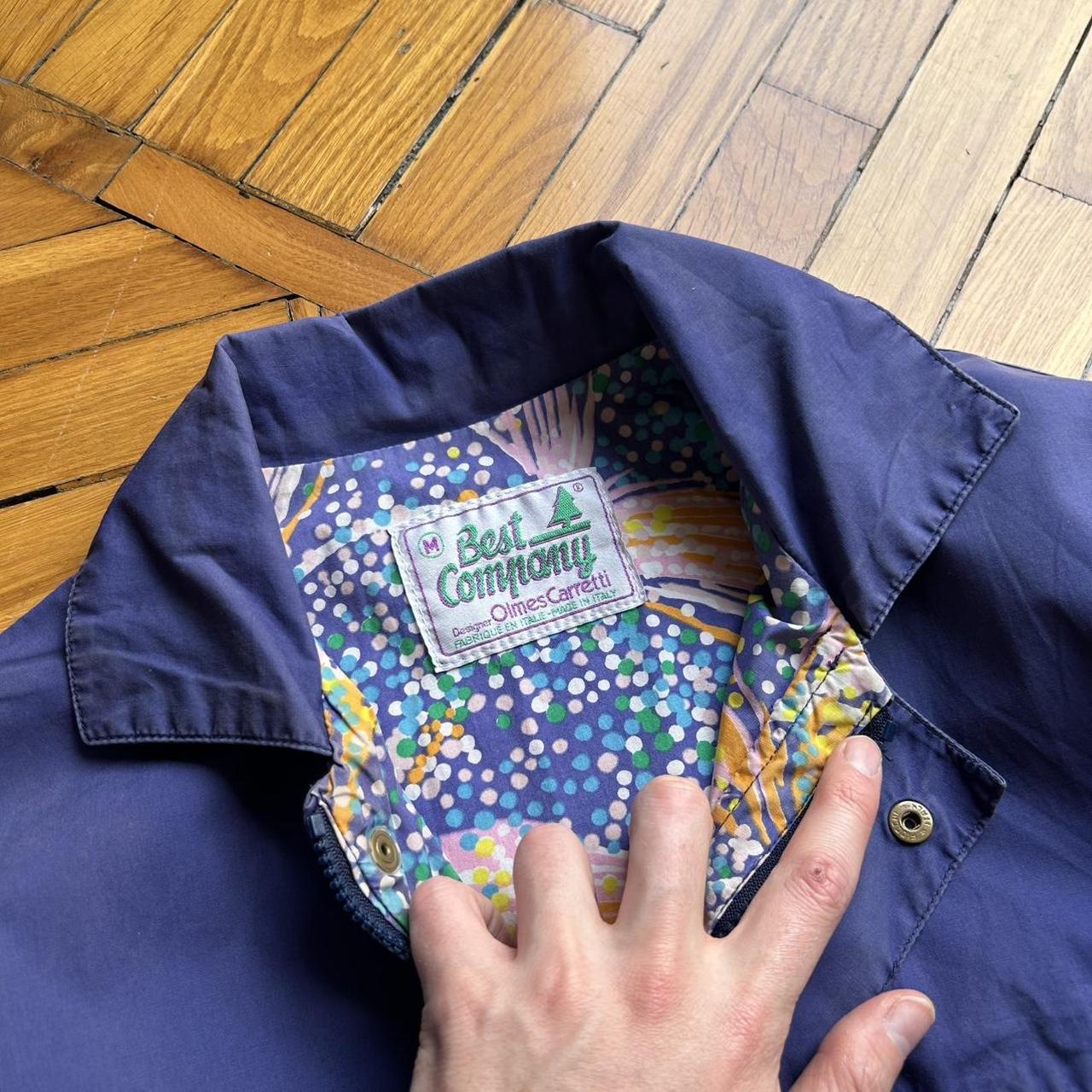 1980s Best Company Jacket Purple L