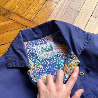 1980s Best Company Jacket Purple L