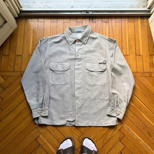 S/S 1996 Stone Island Marina Linen & Cotton Shirt M