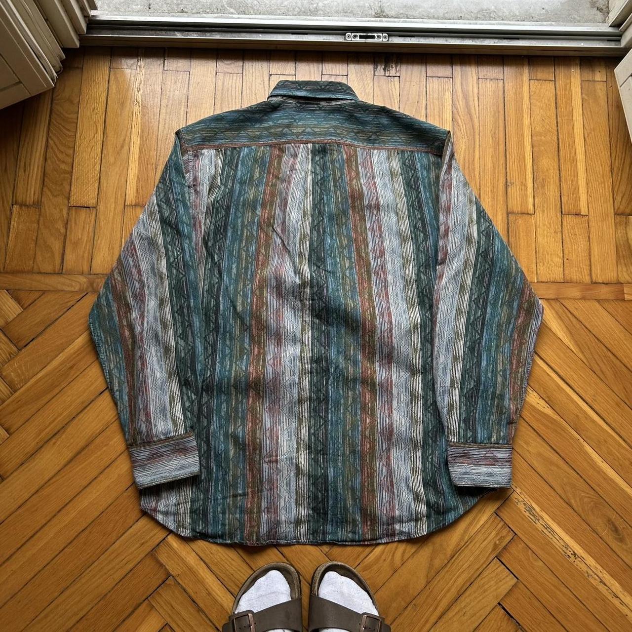 1990s Missoni Sport Pattern Shirt L