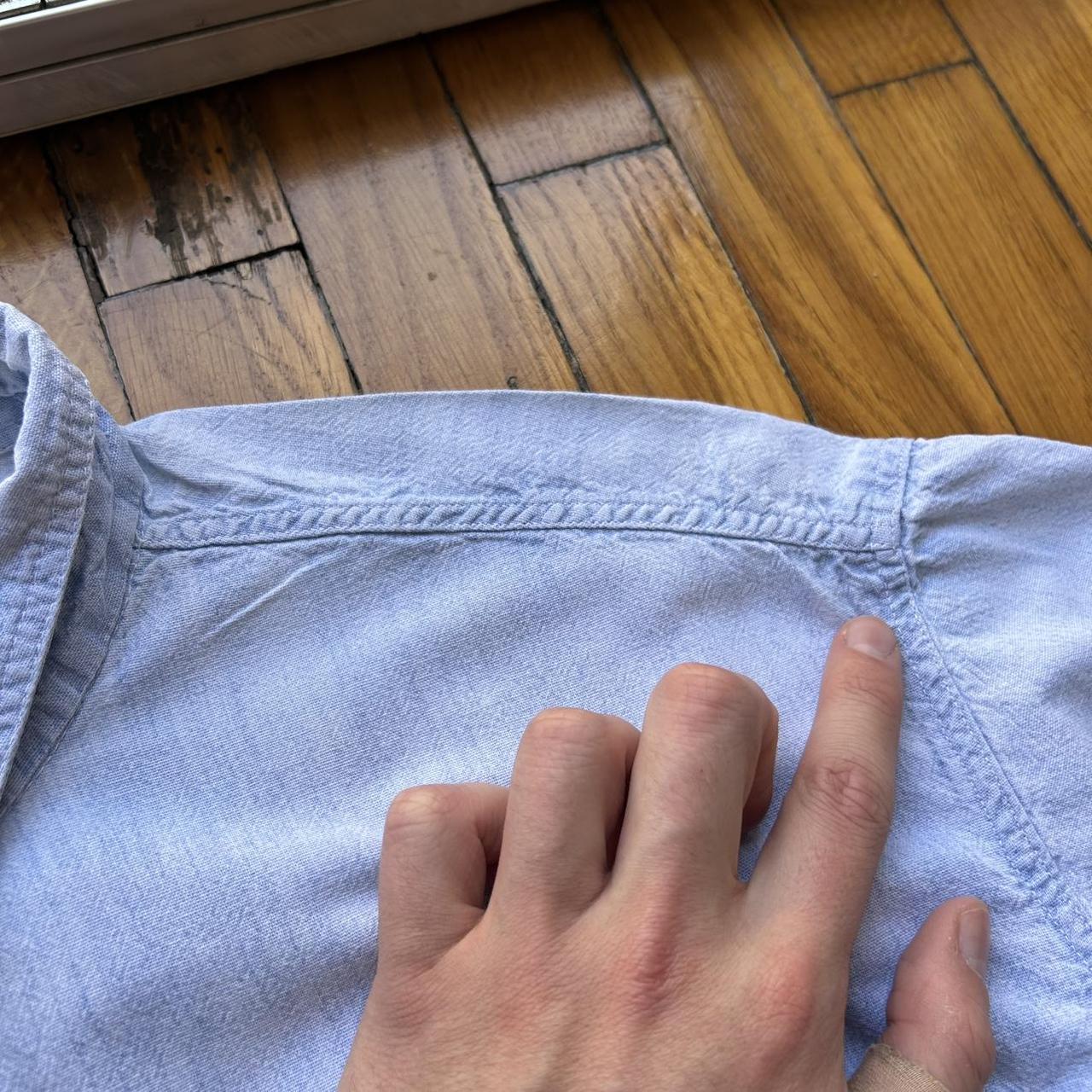 1990s Enrico Coveri Denim Shirt Blue L