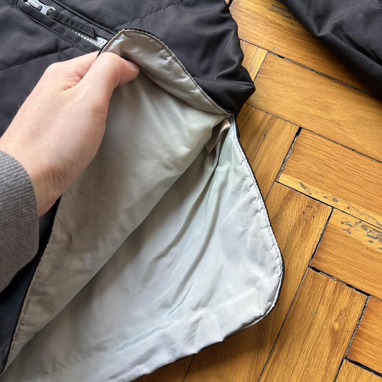 2000s Armani Jeans Padded Jacket Black L