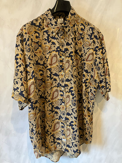 1980s CP Company Pattern Shirt XL