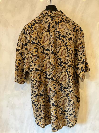 1980s CP Company Pattern Shirt XL