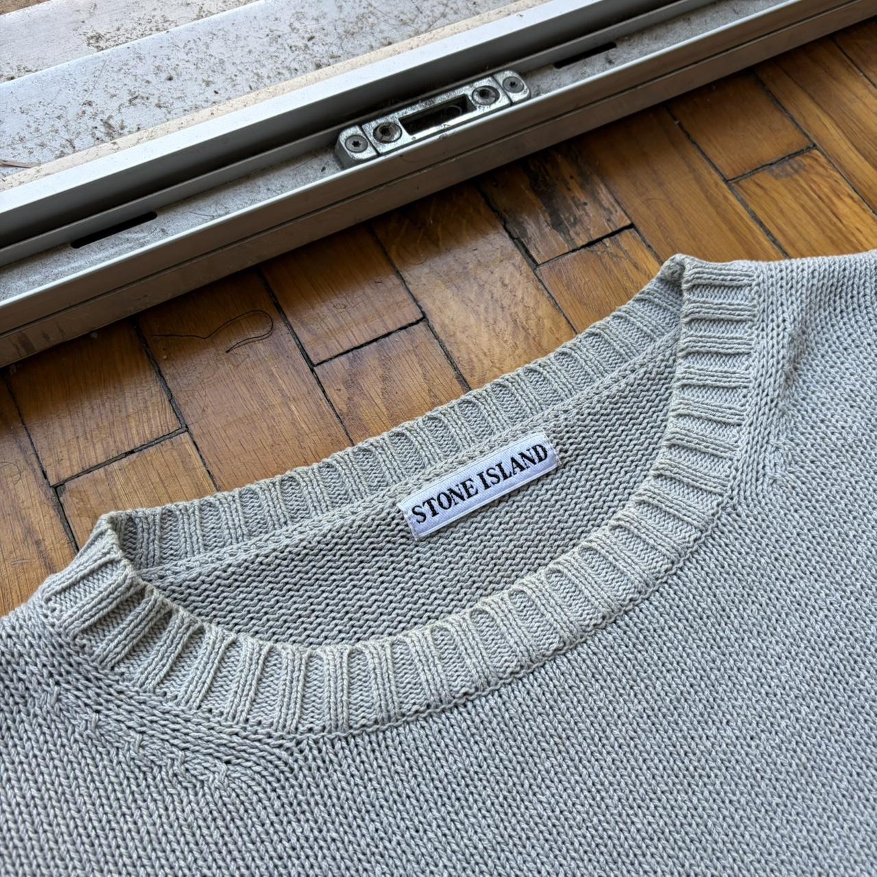 S/S 1999 Stone Island Knitted Jumper XL