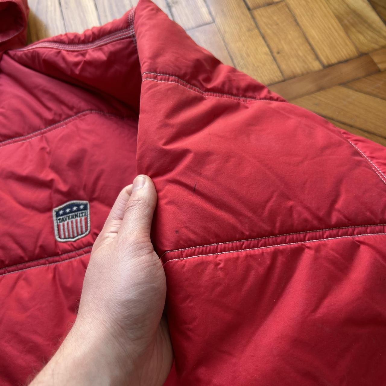 1990s Taverniti Puffer Jacket Red XL