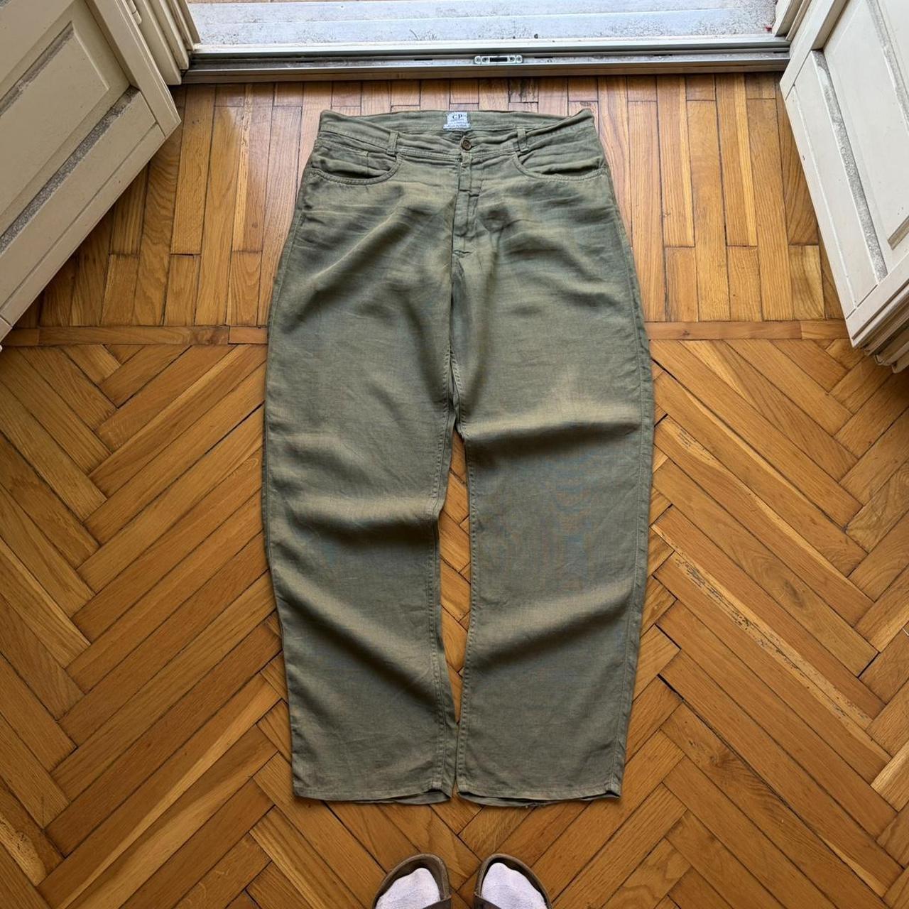 S/S 1995 CP Company Linen Trousers 36W 32L