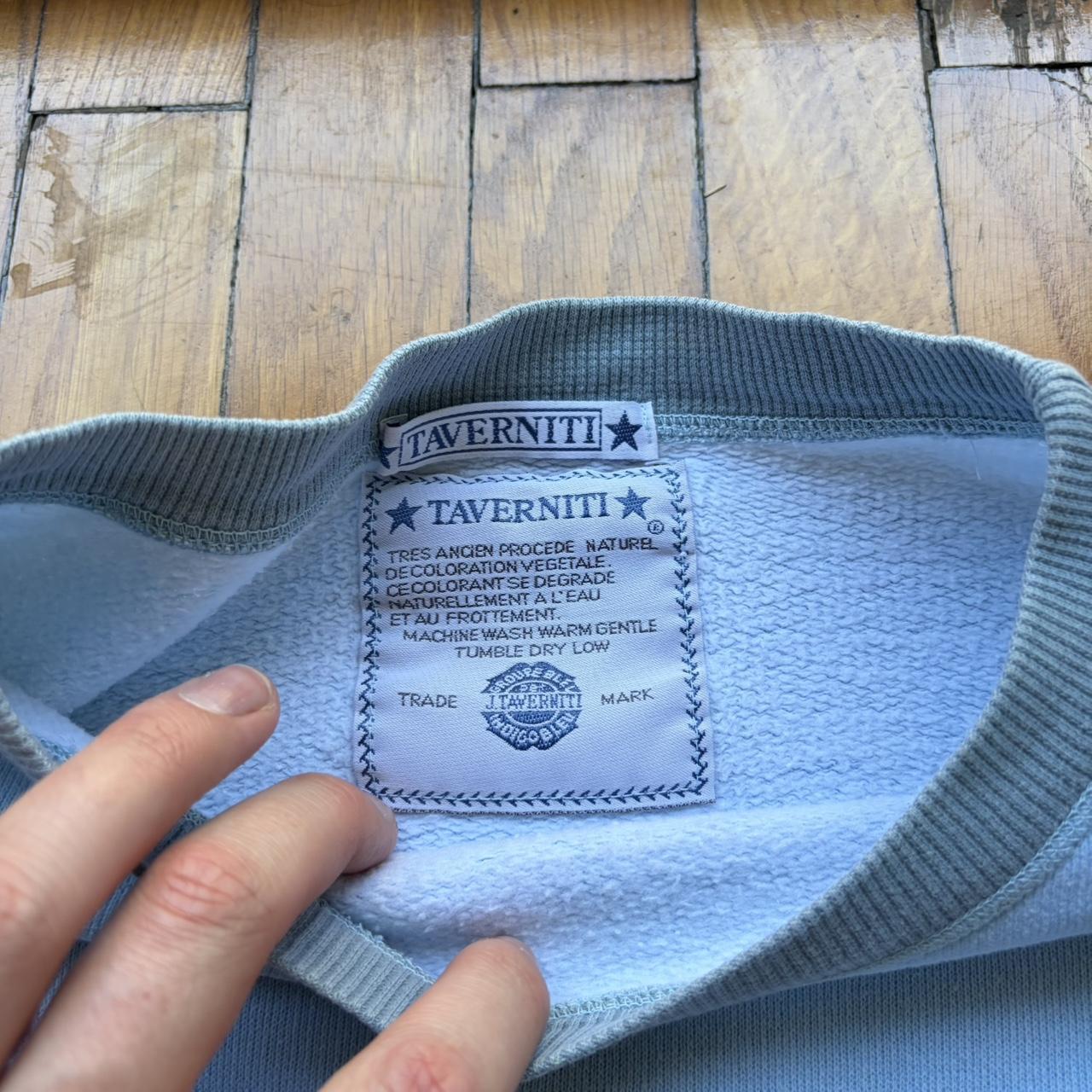 1991 Taverniti Antarctica Sweatshirt Blue M