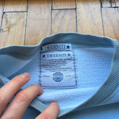1991 Taverniti Antarctica Sweatshirt Blue M