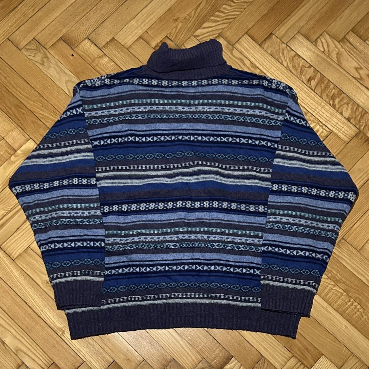 1990s Benetton Roll Neck Knitted Jumper XL