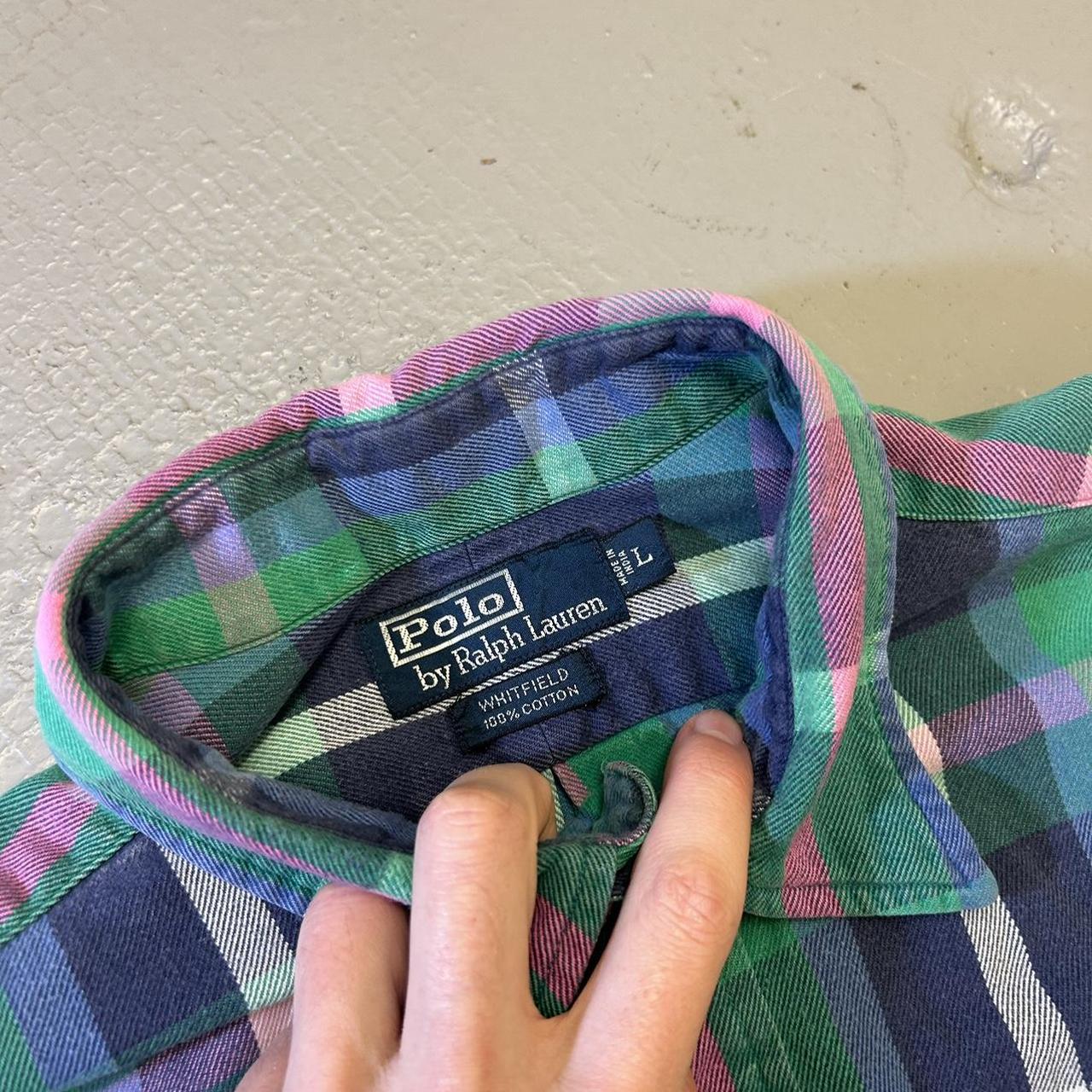 1990s Ralph Lauren Flannel Shirt L