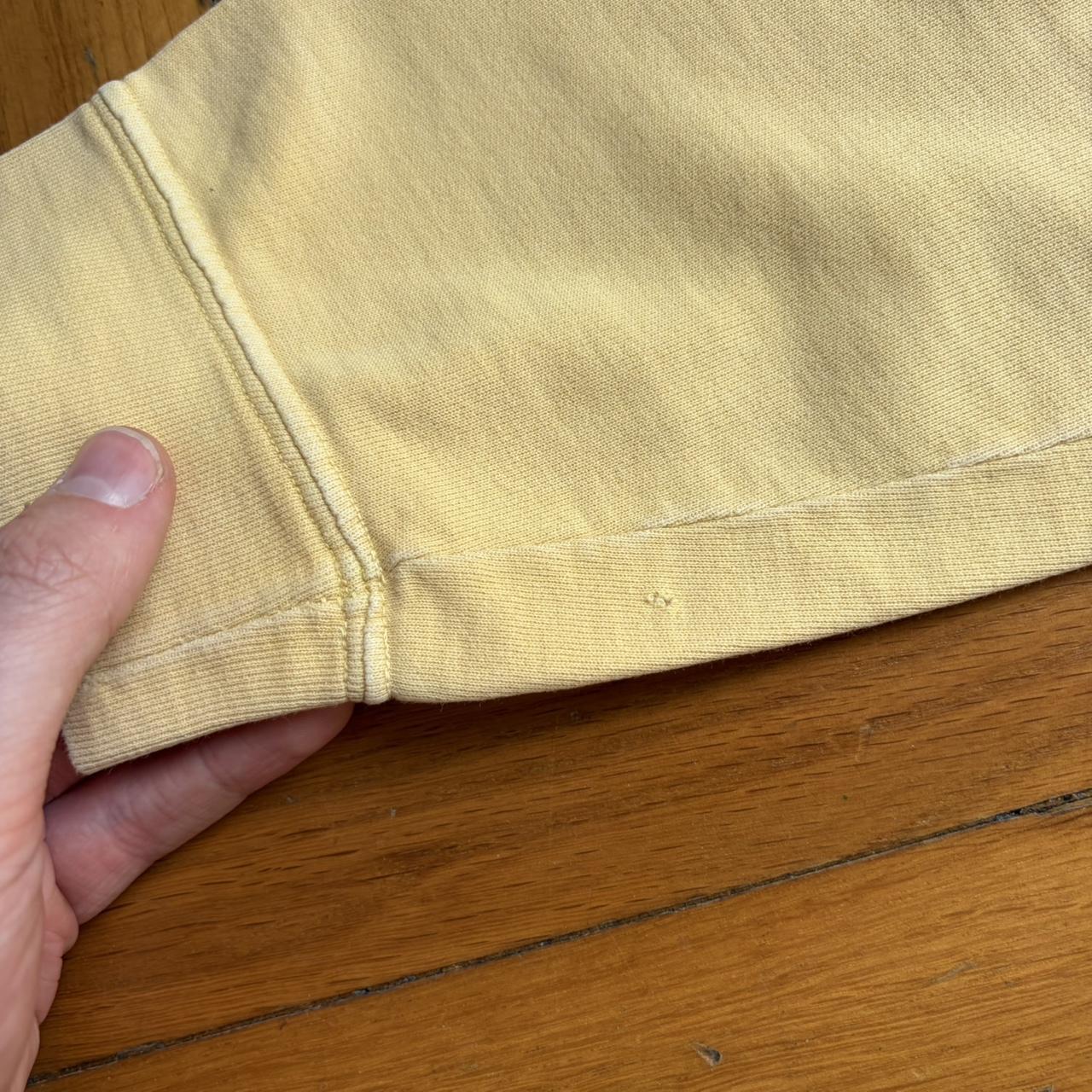 1990s Stone Island LS T Shirt Yellow L
