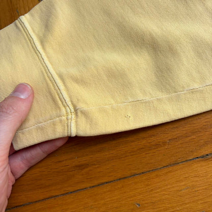 1990s Stone Island LS T Shirt Yellow L