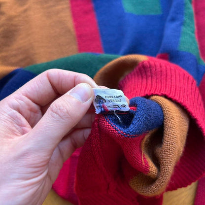 1980s Cerruti 1881 Knitted Jumper Red XS