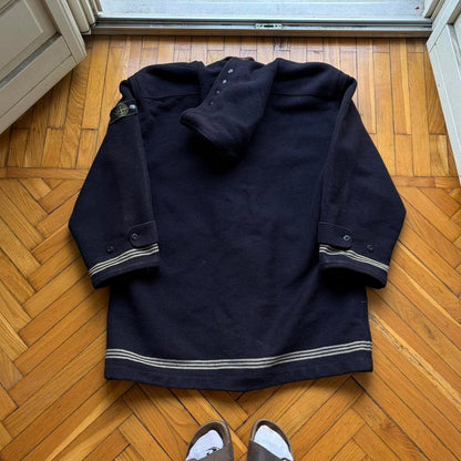 1980s Stone Island Duffle Coat Navy XL
