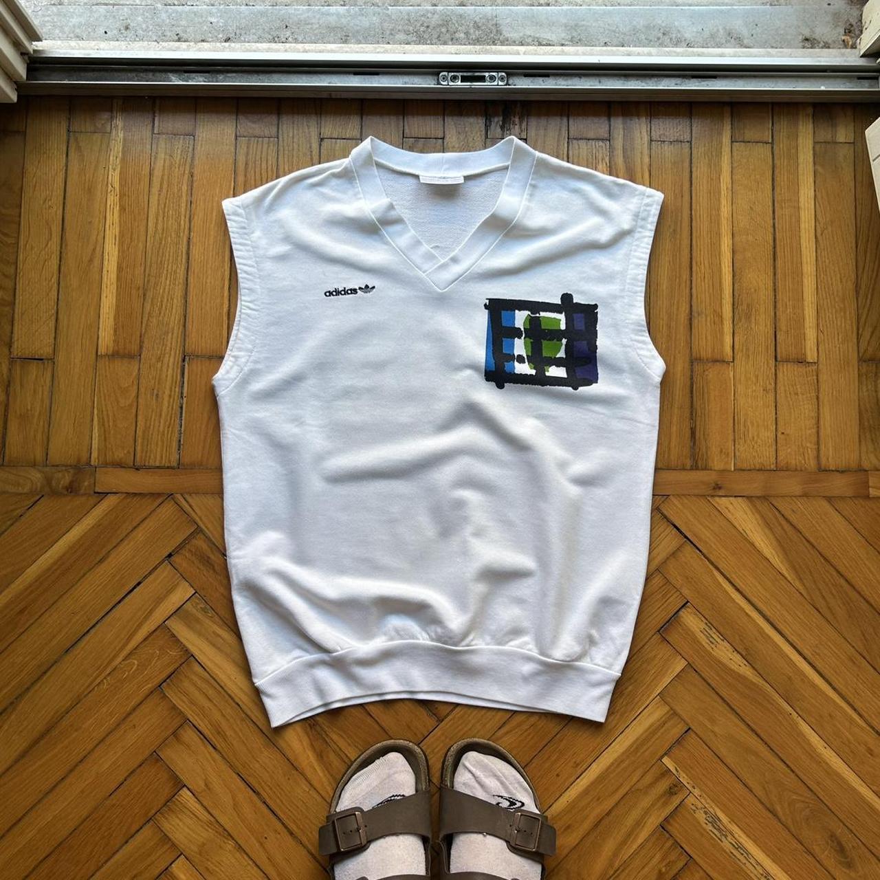 1990s Adidas Originals Stefan Edberg Sweater Vest S