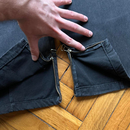 1990s Dolce & Gabbana Trousers Black 34W 32L