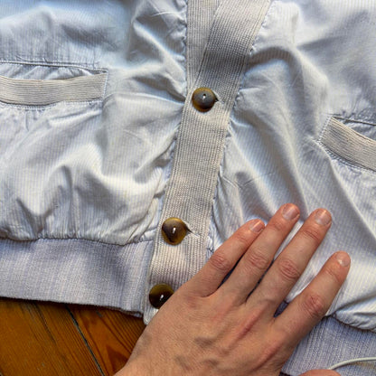 1980s CP Company Cardigan White M