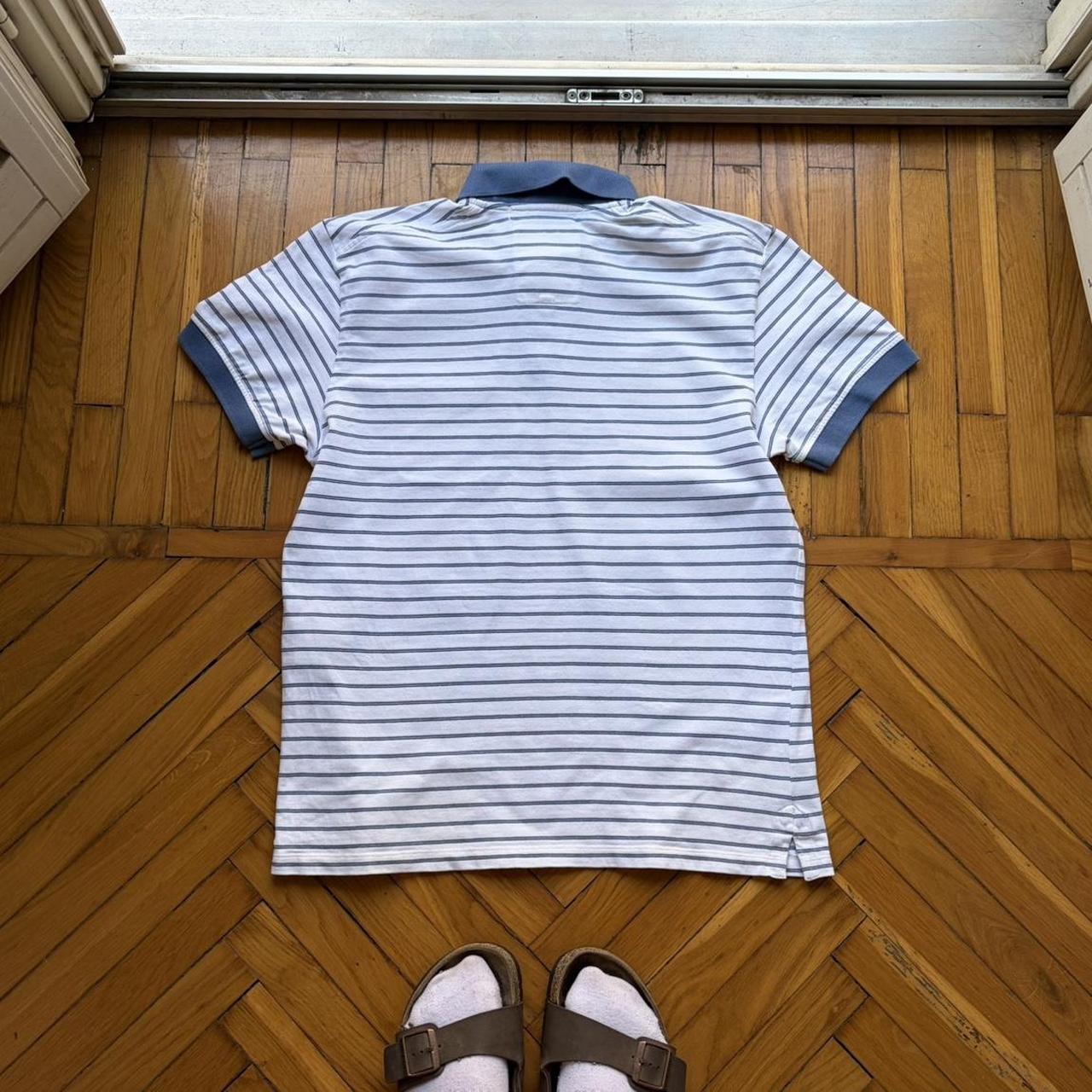 S/S 2008 Stone Island Denims Striped Polo Shirt M