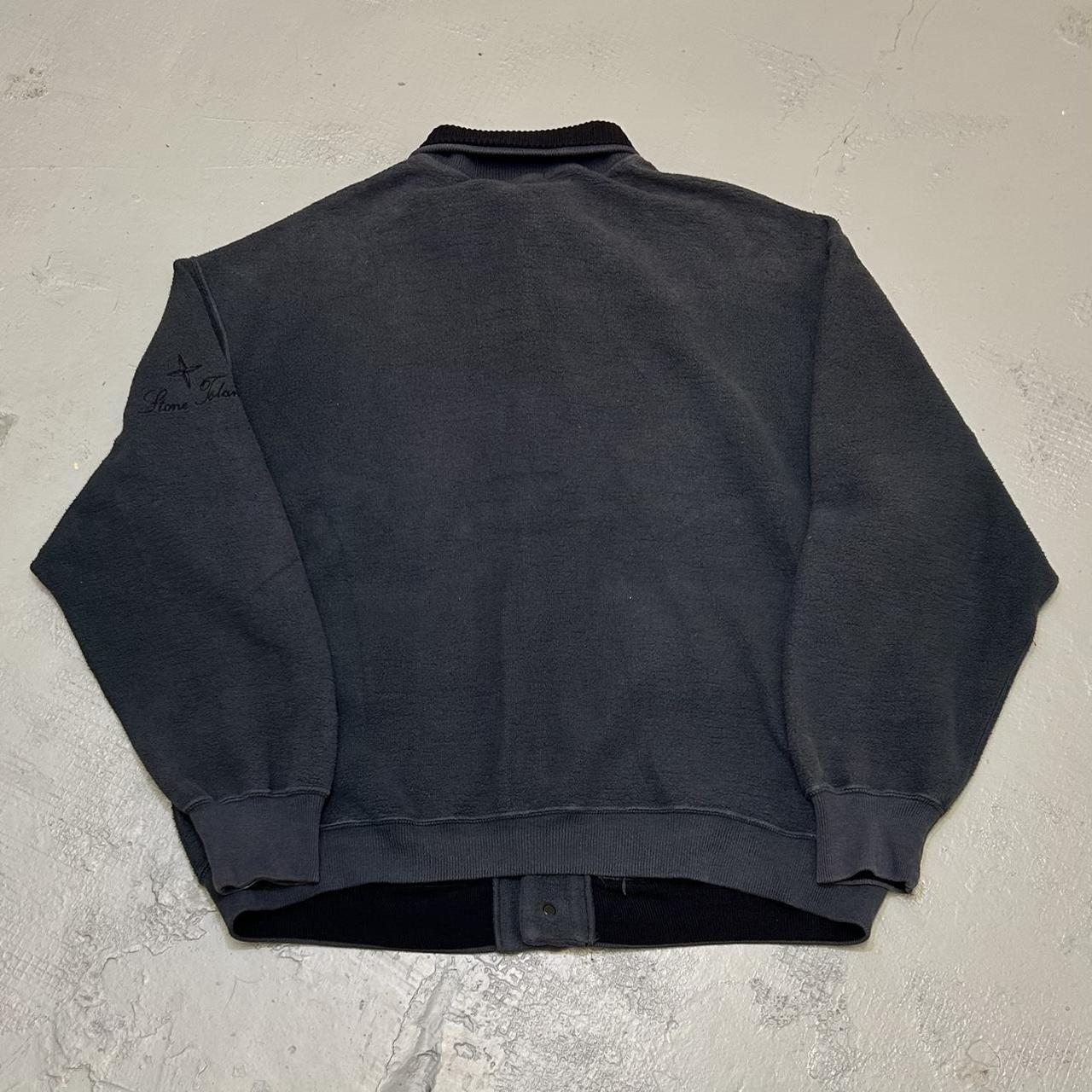 1980s Stone Island Fleece Navy XL