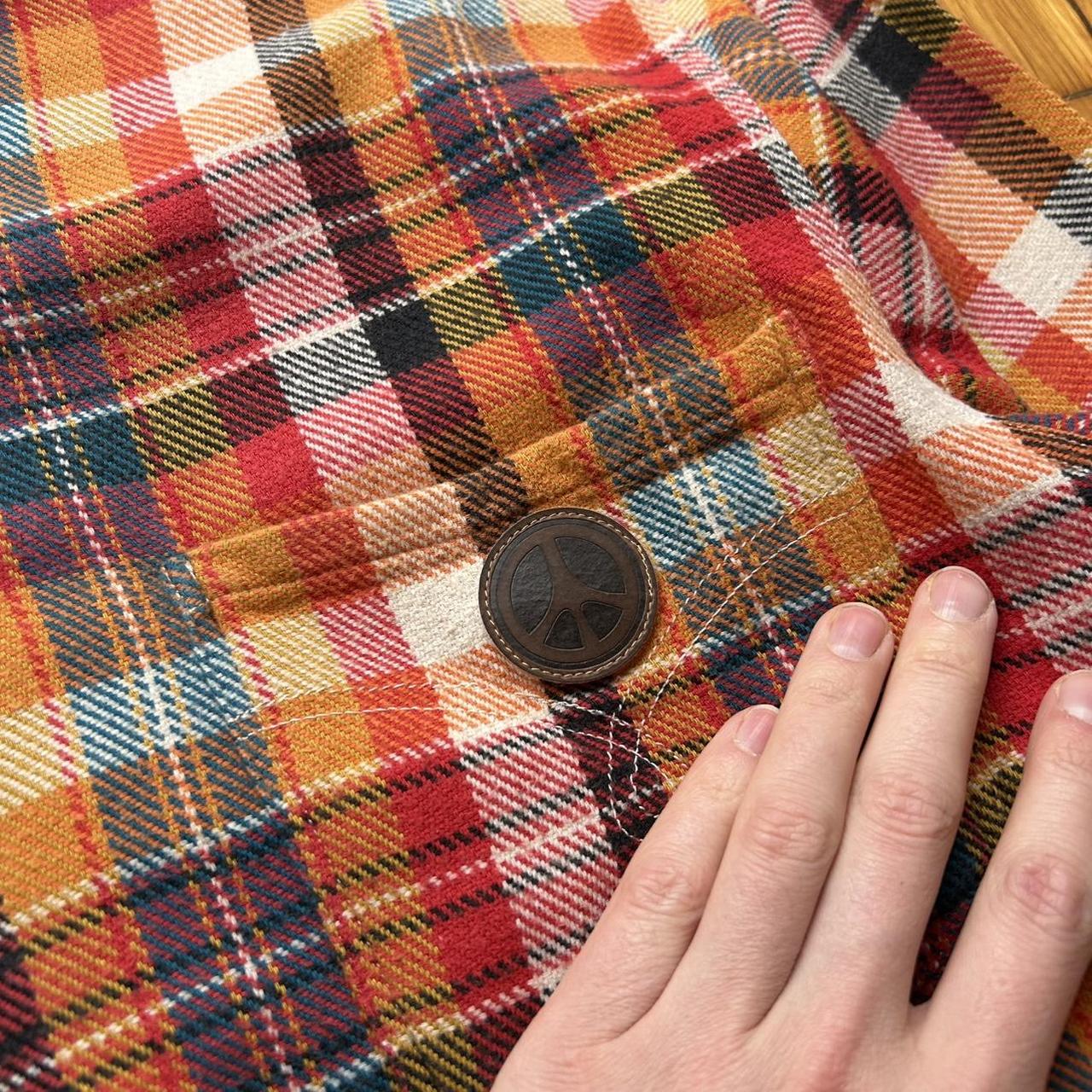 1990s Moschino Checked Flannel Shirt L