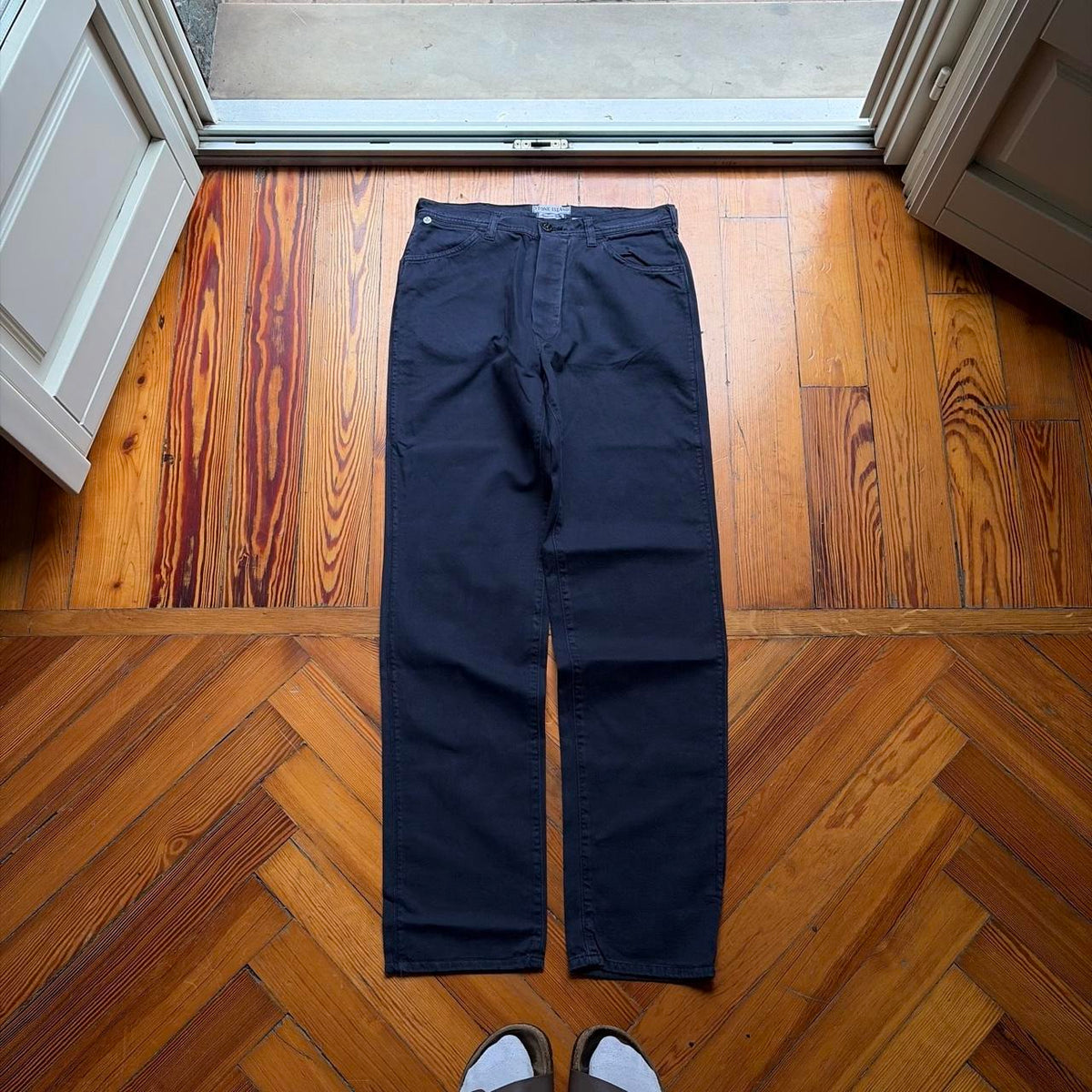 S/S 1995 Stone Island Marina Trousers Navy BNWT 30W 32L