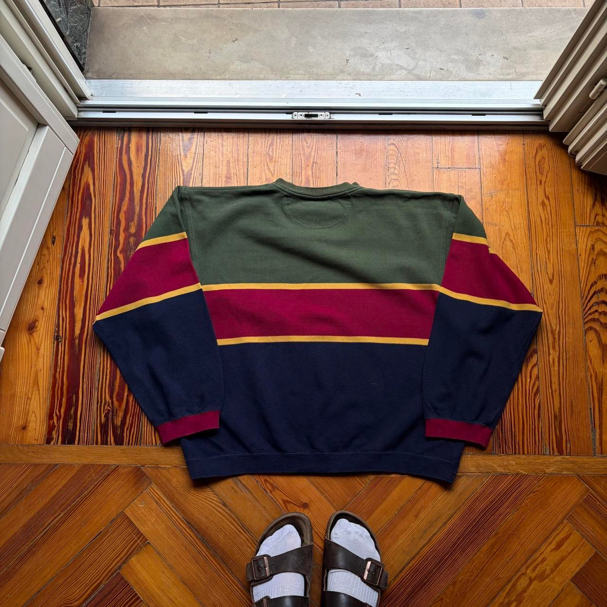 1990s Lacoste Chemise Sweatshirt L