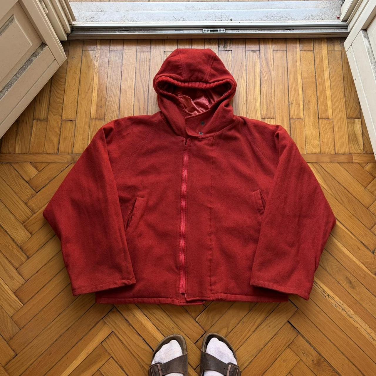 1980s Boneville Navy Arctic Reversible Jacket Red XL