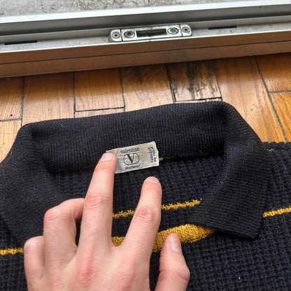 1990s Valentino Beachwear Knitted Jumper M