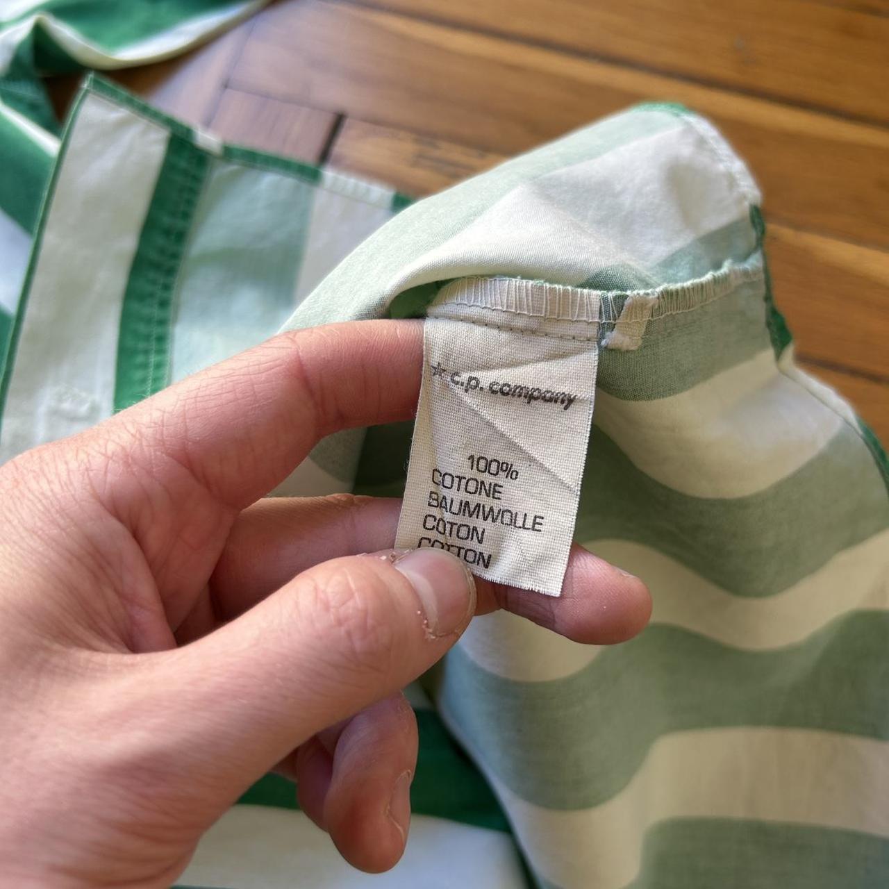 1980s Boneville Striped Shirt L