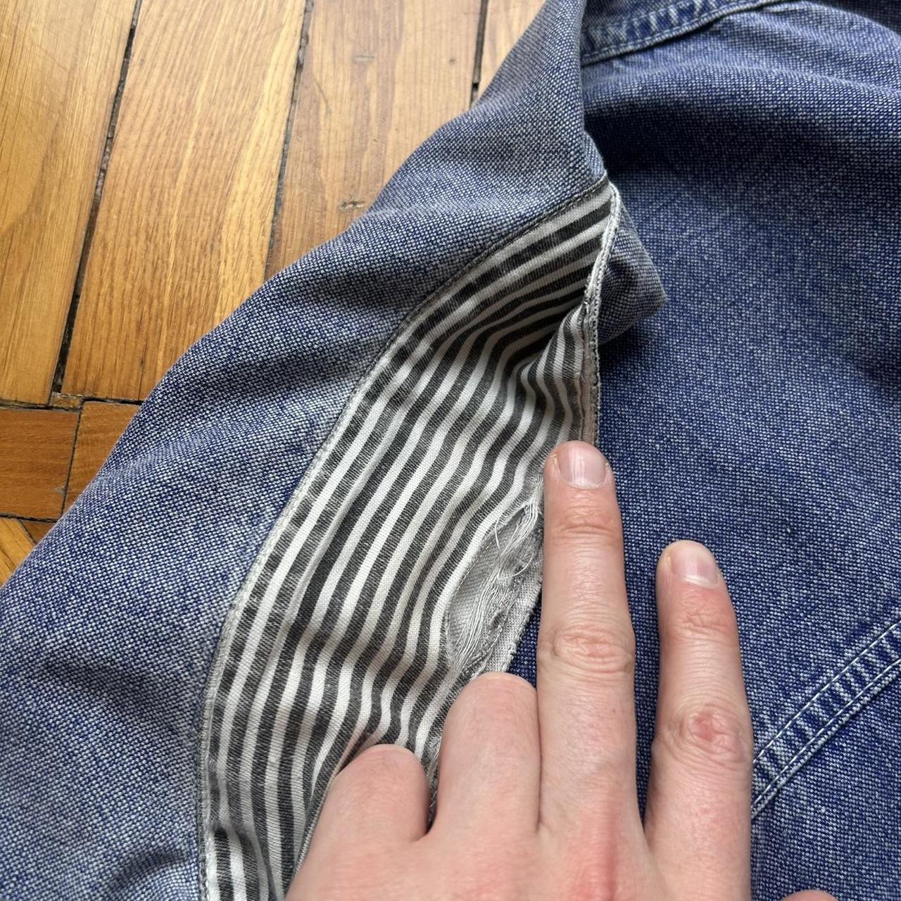 1986 Stone Island Pigment Denim Carpenter Jacket L