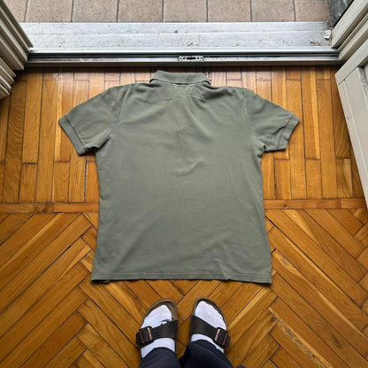 1980s Giorgio Armani Polo Shirt Khaki M