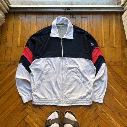 1990s Fila Bomber Jacket L