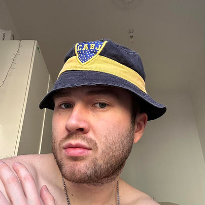 2000s Boca Juniors Bucket Hat Navy OS