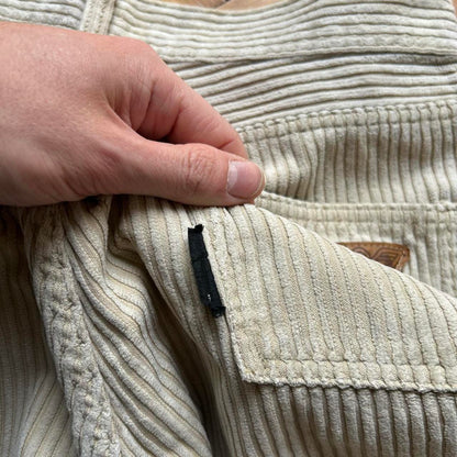 1980s Giorgio Armani Corduroy Trousers 30W 32L