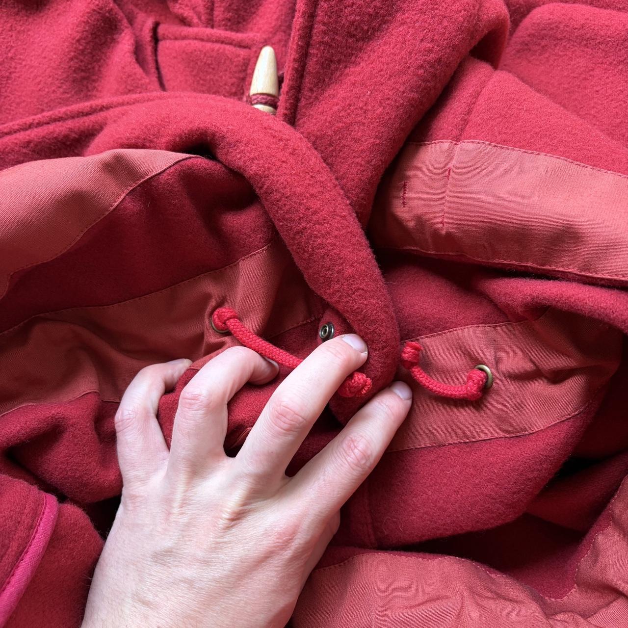 1990s Boneville Duffle Coat Red XL